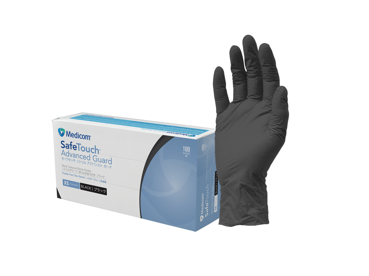 SafeTouch Advanced Guard Nitrile Medical Examination Gloves Powder Free Australia